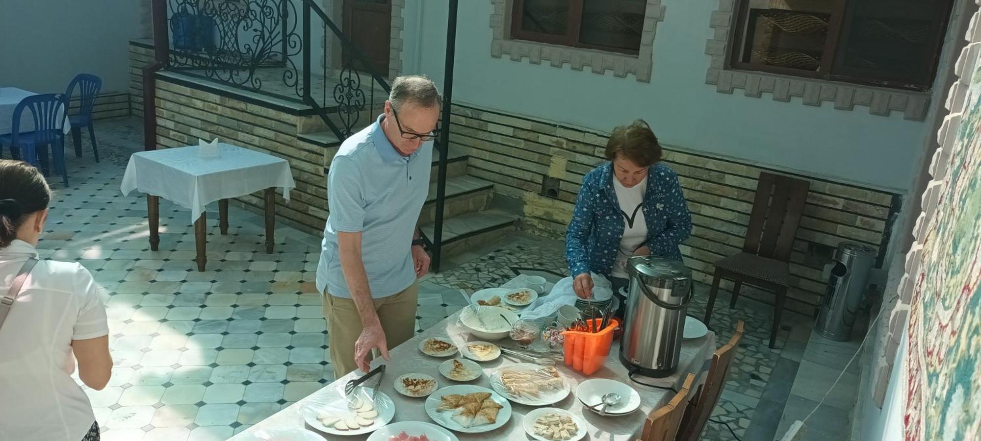 Uzbegim Family Guest House Buchara Buitenkant foto